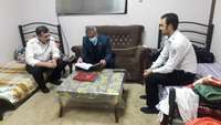 بازدید دکتر عرب آرادانی مدیر شبکه بهداشت و درمان شهرستان گرمسار از مرکز درمان بستر امام رضا(ع)ایوان کی و پایگاه های اورژانس 115 زائر و ایوان کی